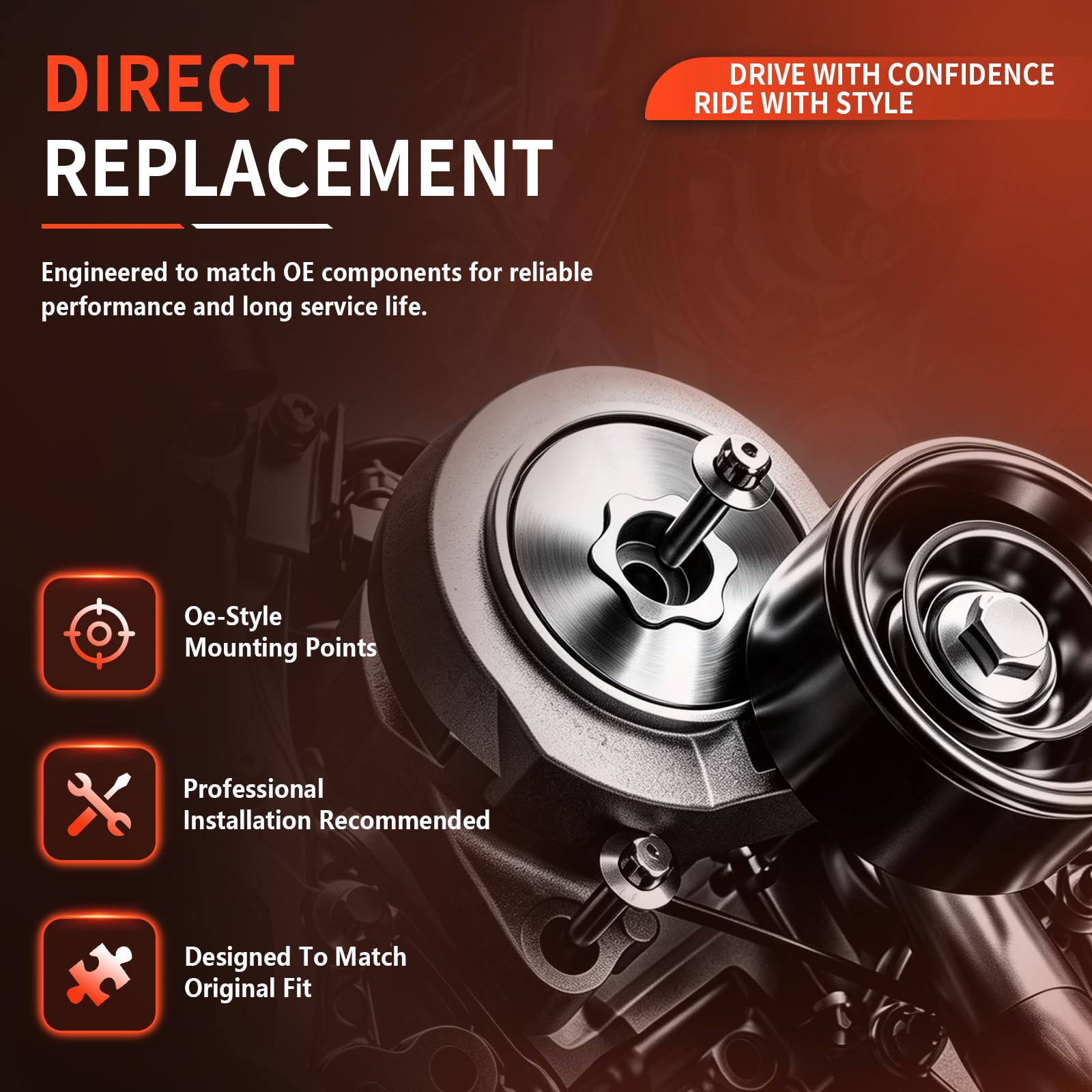 Amazon.com: DRIVESTAR 38114 Belt Tensioner Assembly for Ford